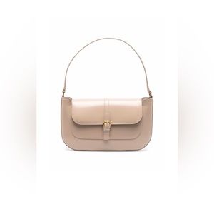 By Far beige Miranda shoulder bag